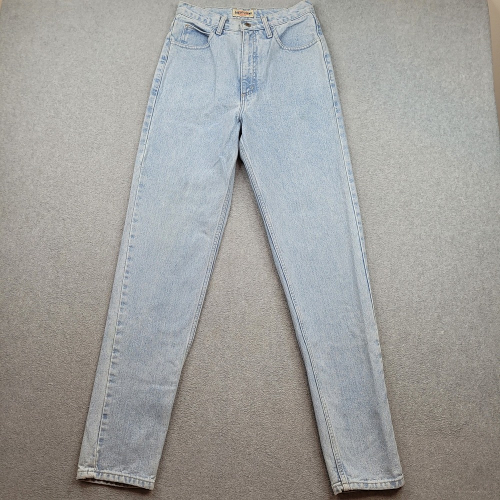 Guess Jeans Mens 26x31 Light Wash Denim High Rise Tapered Leg Vintage